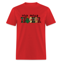 Load image into Gallery viewer, “Very Merry Teacher”-Unisex Classic T-Shirt - red
