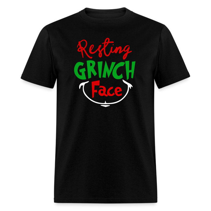 “Resting Grinch Face”-Unisex Classic T-Shirt - black
