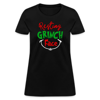 Load image into Gallery viewer, “Resting Grinch Face”-Women&#39;s T-Shirt - black

