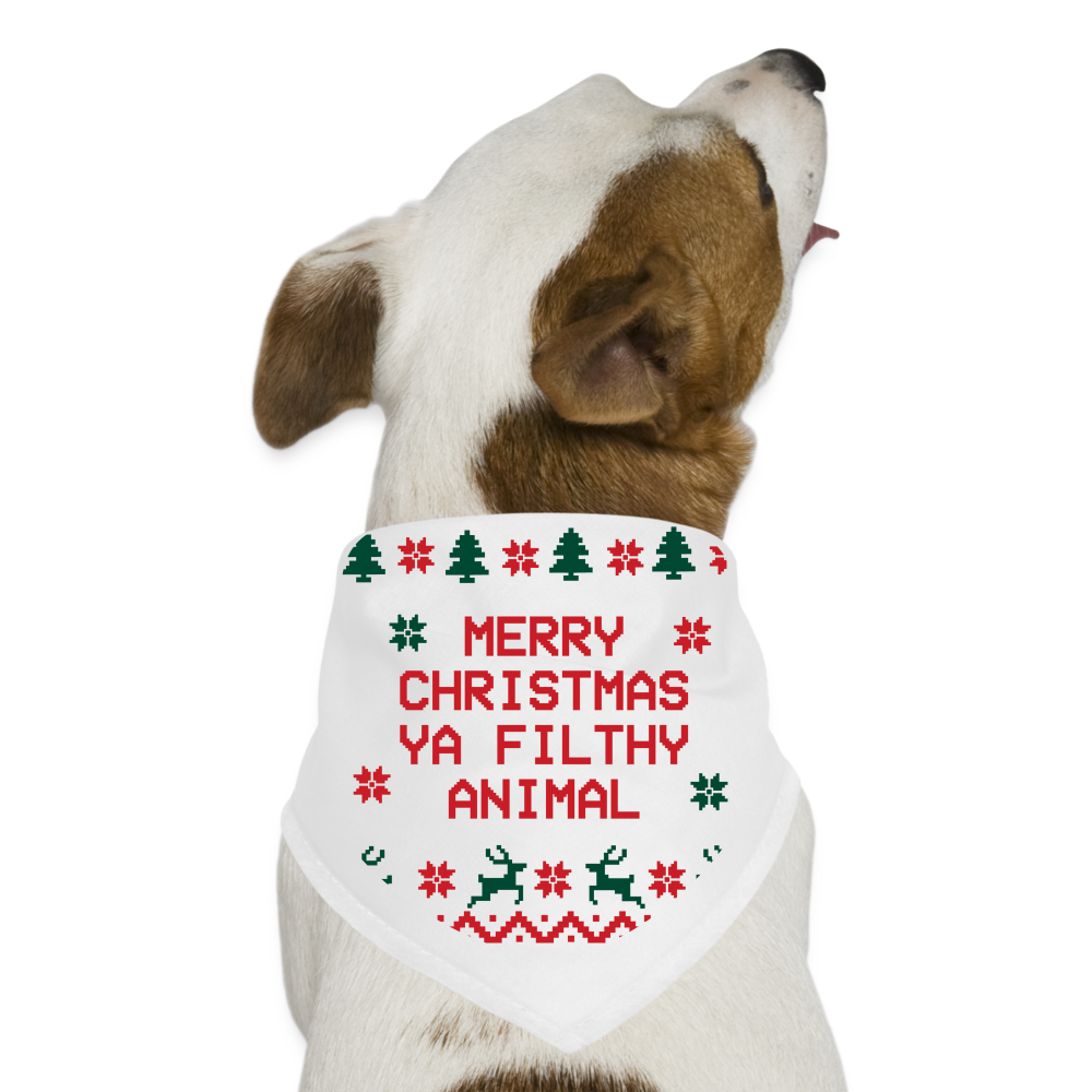 Merry christmas you 2025 filthy animal dog sweater