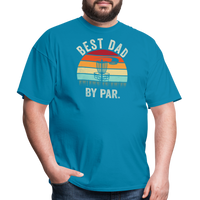 Load image into Gallery viewer, “Best Dad By Par”-Unisex Classic T-Shirt - turquoise
