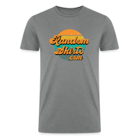 Load image into Gallery viewer, Tri-Blend Triumph: Men&#39;s RandomShirts.com Logo Tee - heather gray
