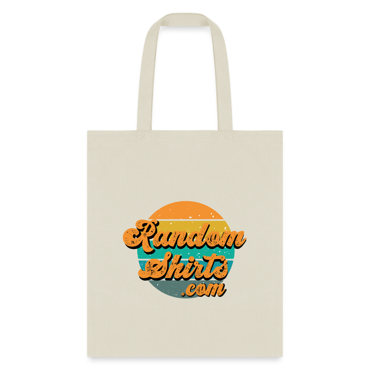 Carry-All Charm: RandomShirts.com Reusable Tote Bag - natural