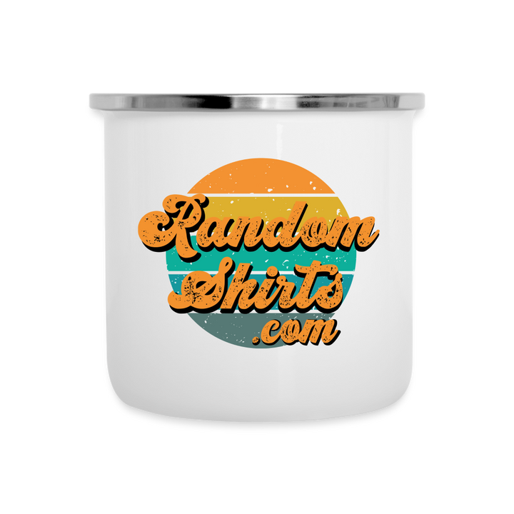 Ruggedly Random: RandomShirts.com Stainless Steel Camper Mug - white