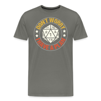 Load image into Gallery viewer, “Don’t Worry I Have A Plan”-Men&#39;s Premium T-Shirt - asphalt gray
