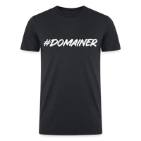 Load image into Gallery viewer, Digital Domain Tri-Blend Organic Tee: The #Domainer&#39;s Choice - heather black

