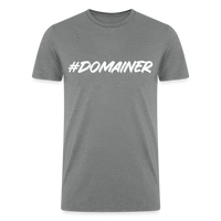 Load image into Gallery viewer, Digital Domain Tri-Blend Organic Tee: The #Domainer&#39;s Choice - heather gray
