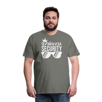 Load image into Gallery viewer, “Princess Security”-Men&#39;s Premium T-Shirt - asphalt gray
