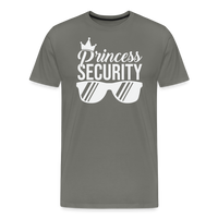 Load image into Gallery viewer, “Princess Security”-Men&#39;s Premium T-Shirt - asphalt gray
