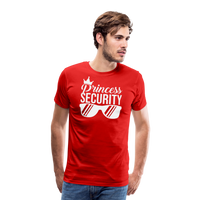 Load image into Gallery viewer, “Princess Security”-Men&#39;s Premium T-Shirt - red
