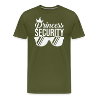 Load image into Gallery viewer, “Princess Security”-Men&#39;s Premium T-Shirt - olive green
