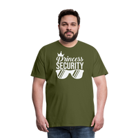 Load image into Gallery viewer, “Princess Security”-Men&#39;s Premium T-Shirt - olive green
