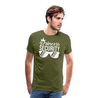 Load image into Gallery viewer, “Princess Security”-Men&#39;s Premium T-Shirt - olive green
