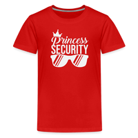 Load image into Gallery viewer, “Princess Security”-Kids&#39; Premium T-Shirt - red
