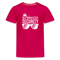Load image into Gallery viewer, “Princess Security”-Kids&#39; Premium T-Shirt - dark pink
