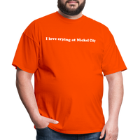 Load image into Gallery viewer, “I love crying at Nickel City”-Unisex Classic T-Shirt - orange
