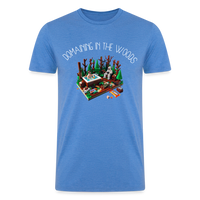 Load image into Gallery viewer, Domaining in the Woods: The Ultimate Friends Retreat &lt; 2024 Exclusive Tee!! -  heather blue
