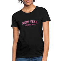 Load image into Gallery viewer, “New Year, Same Hot Mess”-Women&#39;s T-Shirt - black
