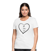 Load image into Gallery viewer, “I Love You-IPA Format”-Women’s Premium T-Shirt - white
