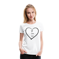 Load image into Gallery viewer, “I Love You-IPA Format”-Women’s Premium T-Shirt - white
