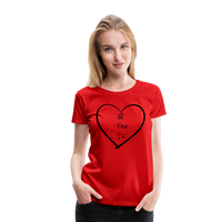 Load image into Gallery viewer, “I Love You-IPA Format”-Women’s Premium T-Shirt - red
