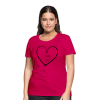 Load image into Gallery viewer, “I Love You-IPA Format”-Women’s Premium T-Shirt - dark pink
