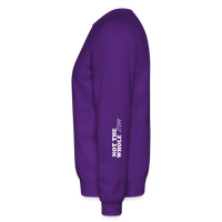 Load image into Gallery viewer, “Darling This is Just A Chapter, Not the Whole Story”-Unisex Crewneck Sweatshirt - purple
