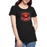 Load image into Gallery viewer, “Love you Til the Cows Come Home”-Women’s Premium T-Shirt - black
