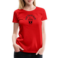 Load image into Gallery viewer, “IPA-But First Coffee”-Women’s Premium T-Shirt - red
