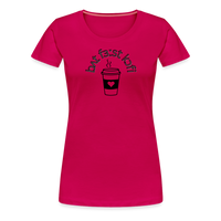 Load image into Gallery viewer, “IPA-But First Coffee”-Women’s Premium T-Shirt - dark pink
