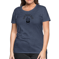 Load image into Gallery viewer, “IPA-But First Coffee”-Women’s Premium T-Shirt - heather blue
