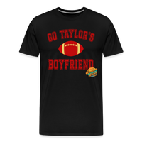 Load image into Gallery viewer, Cheering Squad Leader: Go Taylor&#39;s Boyfriend! - Ultimate Swiftie Tribute Premium Tee - black
