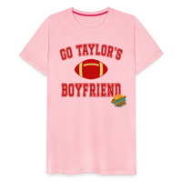 Load image into Gallery viewer, Cheering Squad Leader: Go Taylor&#39;s Boyfriend! - Ultimate Swiftie Tribute Premium Tee - pink

