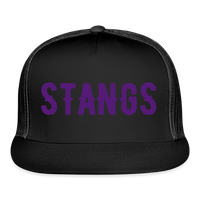 “STANGS”-Trucker Cap - black/black