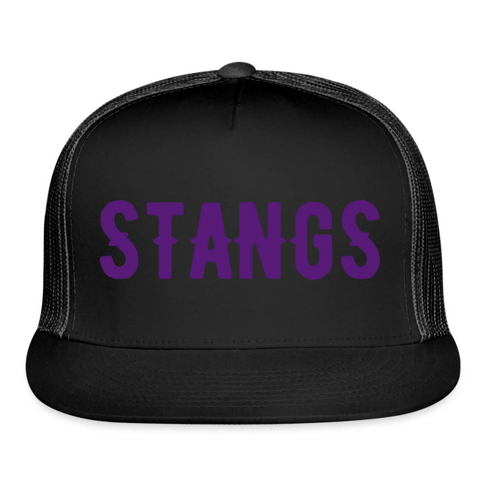 “STANGS”-Trucker Cap - black/black