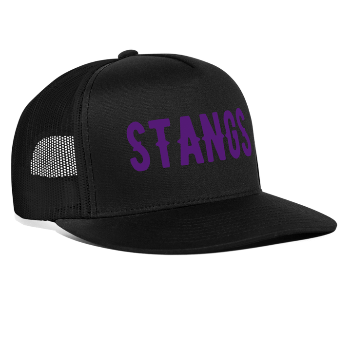 “STANGS”-Trucker Cap - black/black