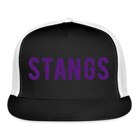 Load image into Gallery viewer, “STANGS”-Trucker Cap - black/white
