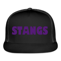 Load image into Gallery viewer, “STANGS- #2”-Trucker Cap - black/black
