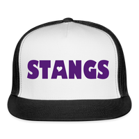 Load image into Gallery viewer, “STANGS- #2”-Trucker Cap - white/black
