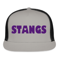 Load image into Gallery viewer, “STANGS- #2”-Trucker Cap - gray/black
