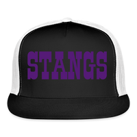 Load image into Gallery viewer, “STANGS #3”-Trucker Cap - black/white

