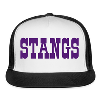 Load image into Gallery viewer, “STANGS #3”-Trucker Cap - white/black
