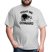 Load image into Gallery viewer, “Fight Me Coward-Racoon”-Unisex Classic T-Shirt - heather gray
