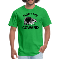 Load image into Gallery viewer, “Fight Me Coward-Racoon”-Unisex Classic T-Shirt - bright green
