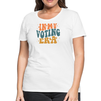 Load image into Gallery viewer, “In My Voting Era”-Women’s Premium T-Shirt - white
