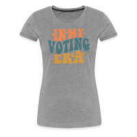 Load image into Gallery viewer, “In My Voting Era”-Women’s Premium T-Shirt - heather gray
