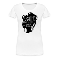 Load image into Gallery viewer, “Voting Like A Girl Since 1920”-Women’s Premium T-Shirt - white
