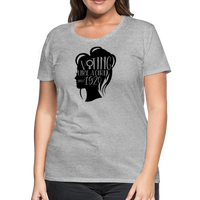 Load image into Gallery viewer, “Voting Like A Girl Since 1920”-Women’s Premium T-Shirt - heather gray
