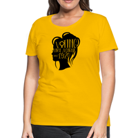 Load image into Gallery viewer, “Voting Like A Girl Since 1920”-Women’s Premium T-Shirt - sun yellow
