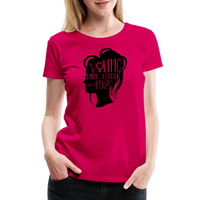 Load image into Gallery viewer, “Voting Like A Girl Since 1920”-Women’s Premium T-Shirt - dark pink

